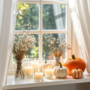 Autumn Window Sill